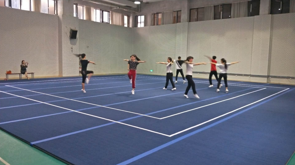 Cheerleading Mats for Home Workout and Practice