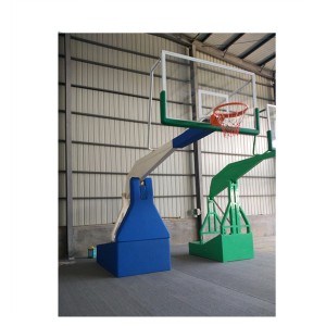 Fiba Professional Basketball Equipment Electric Hydraulic Basketball StandHoop for Sale