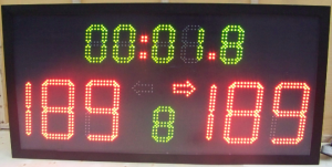 Small electronic scoreboard