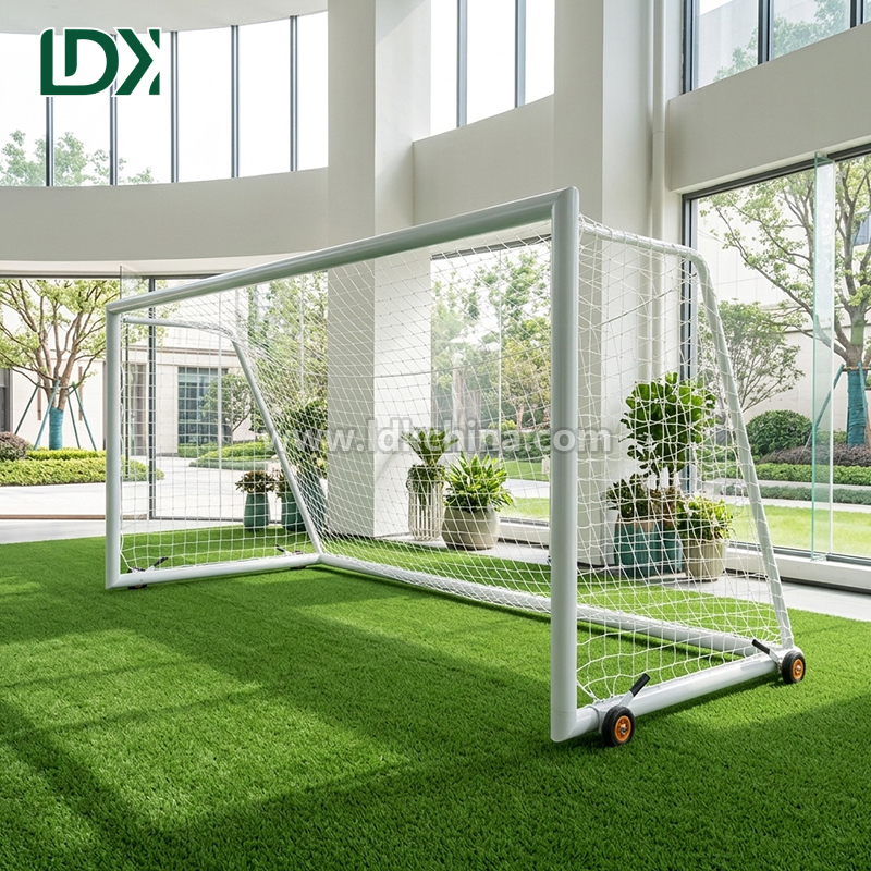 Professional Full Size Football Goal Post for Stadium Training with Heavy Duty Aluminum Frame and Weatherproof Netting