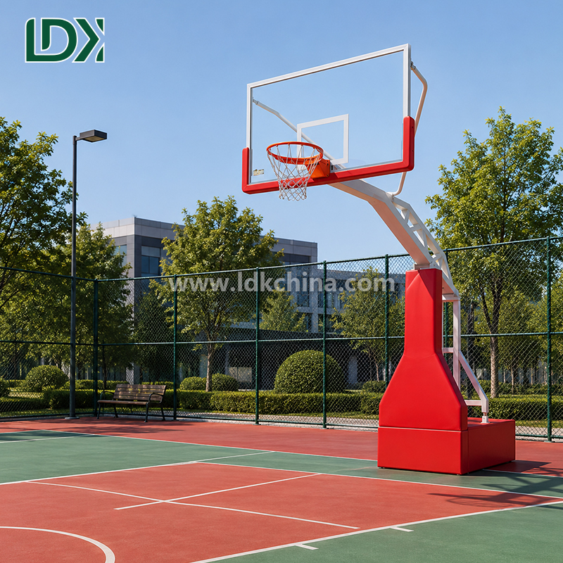 Custom Logo Outdoor Basketball Hoop for with Adjustable Height and Durable Construction for Sports Suppliers