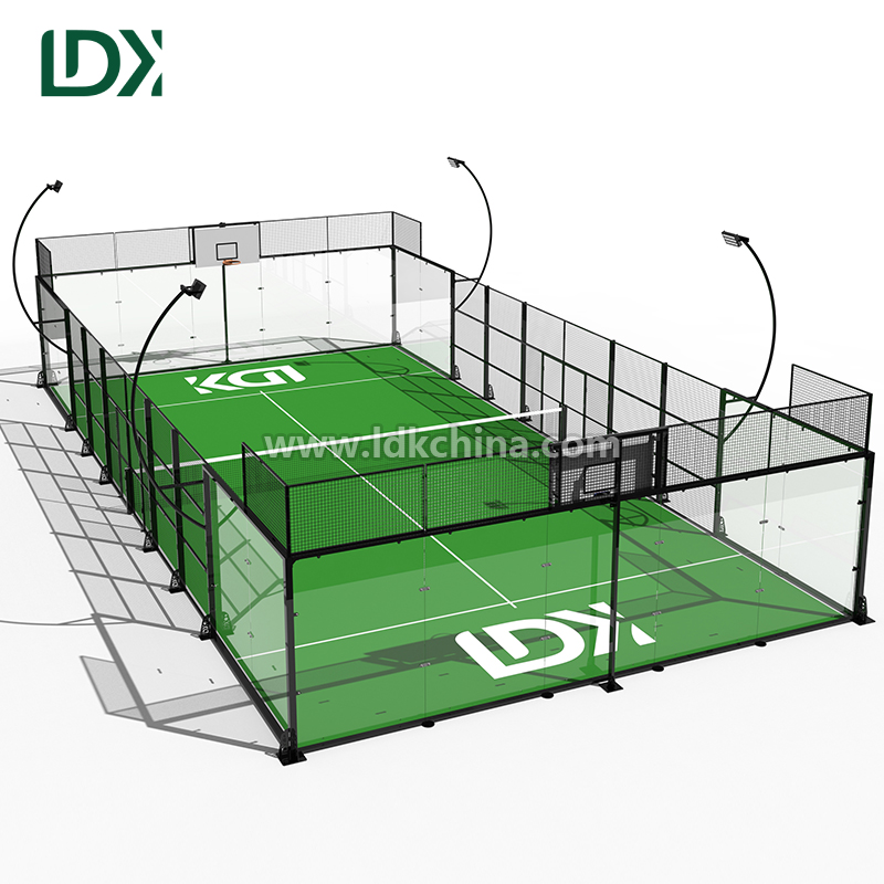 Multi-functional Padel Court for Professional Training Outdoor Panoramic Padel Tennis Court with Customized Design Featured Image