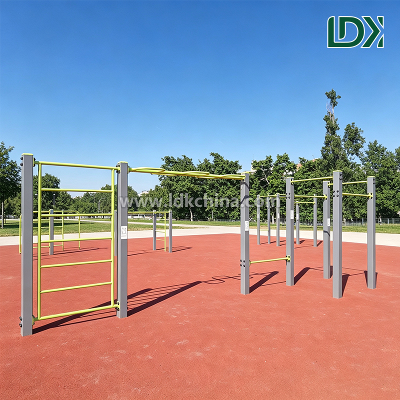Premium Adult Outdoor Fitness Equipment with Ergonomic Design for Functional Training in Hotel and Corporate Wellness Areas