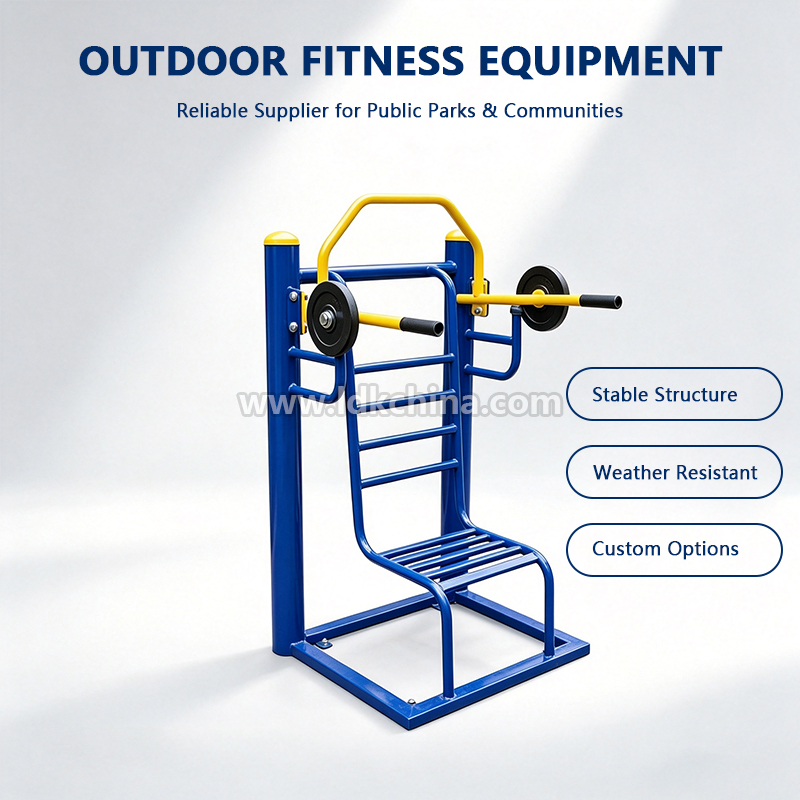 Durable Chest Shoulder Press Machine Outdoor Fitness Equipment with Weather Resistant Steel for Municipal Projects Featured Image