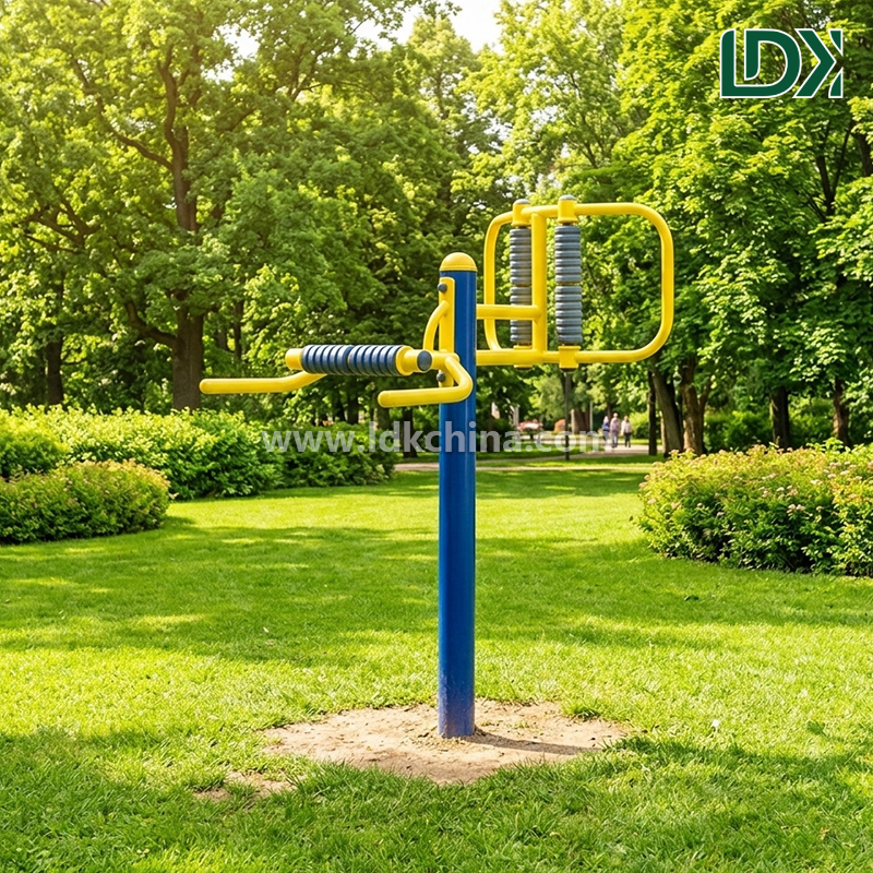 Customized Color Waist and Back Massager Outdoor Fitness Equipment for School Playground and Sports Club Training
