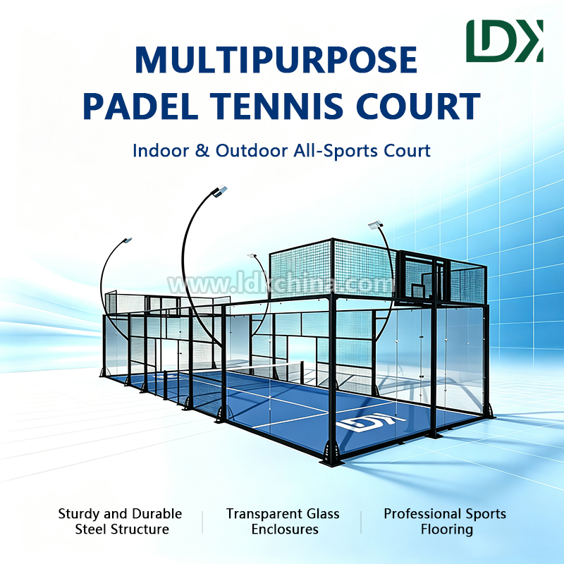 Customized Multipurpose Tennis and Basketball Courts Surfaces for Schools and Community Centers Outdoor Sports Areas Featured Image