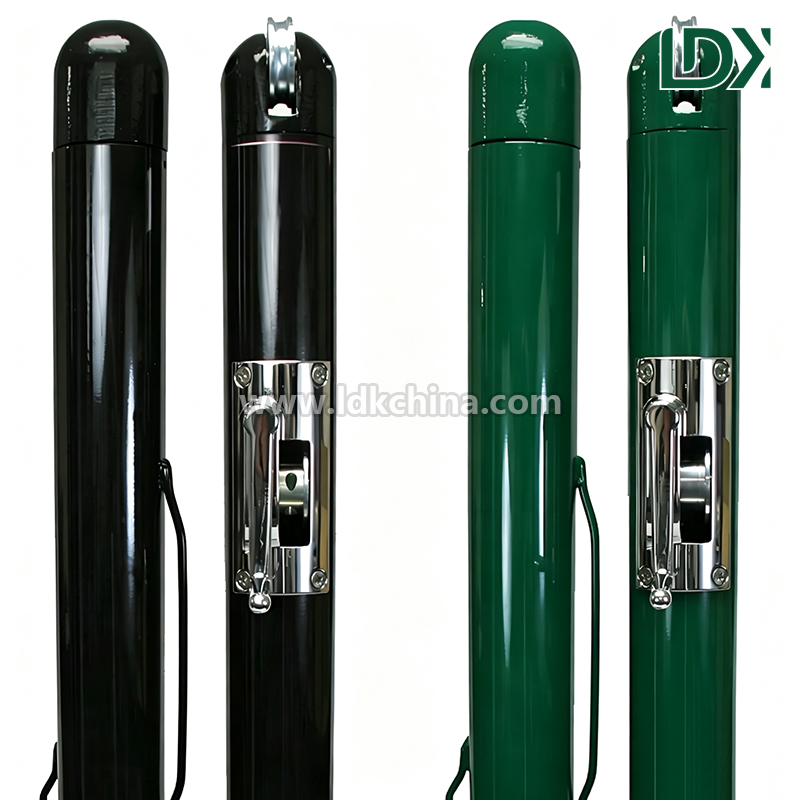 Weather-resistant Pickleball Posts for Outdoor Use with Heavy-duty Steel Construction and Custom Net System Featured Image