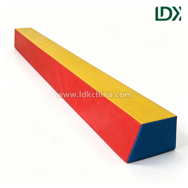 Anti Slip PVC Balance Beam Compressed Foam Gymnastics Training Beam for Family Kids Indoor Workout Featured Image