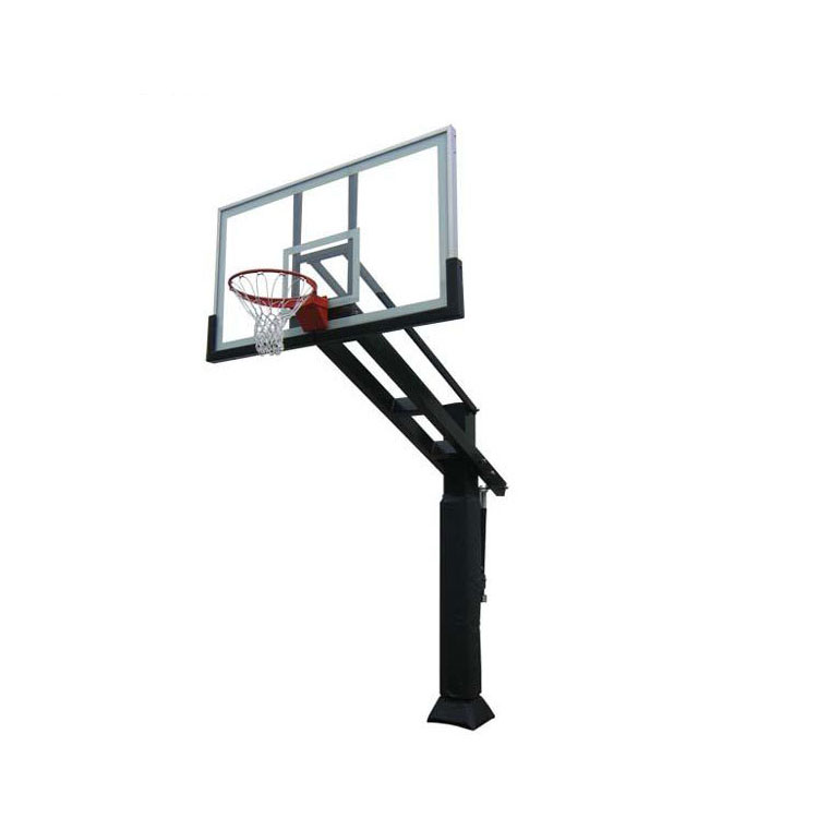 Adjustable Sports Training Equipment Outdoor in Ground Basketball Hoop Featured Image