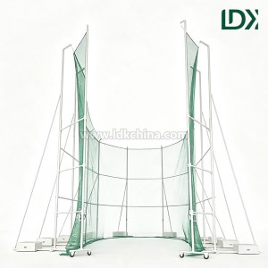 Portable Steel Discus And Hammer Throwing Cage High Strength Net For Outdoor University Athletics Clubs And Schools