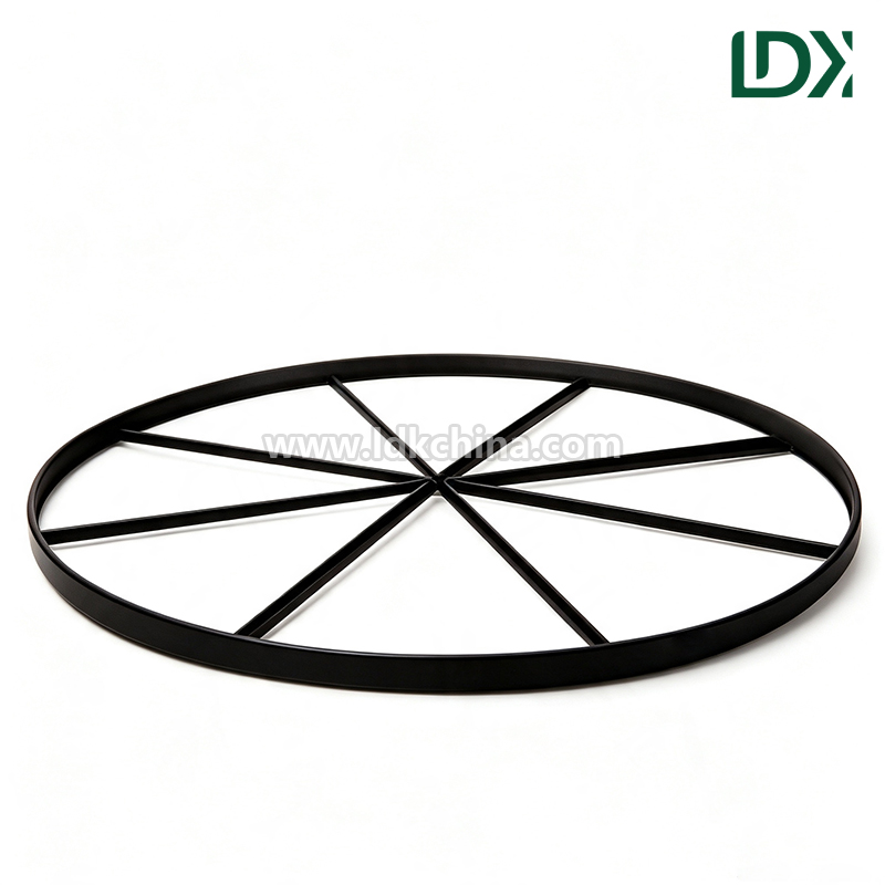 Portable Shot Put Circle Steel Frame Throwing Ring for School Stadium Sports Facility