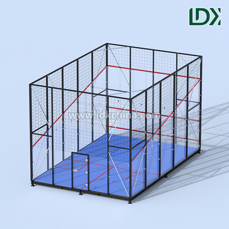 Portable Prefabricated Squash Court with Base Frame Easy Relocation Flexible Modular Design Outdoor Indoor Multi Use Featured Image