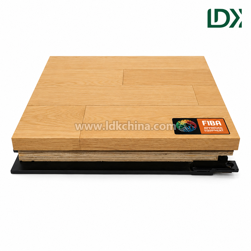 Turnkey Professional Maple Hardwood Basketball Court Flooring for Gym Arena Sports Venue Full Construction Project