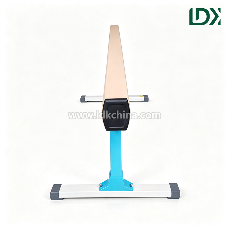 Heavy Duty Adjustable Gymnastics Balance Beam Competition Grade Regulation Length for School Gym Floor Training