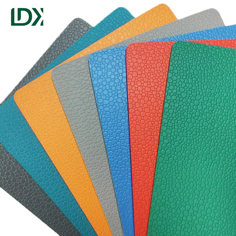LDK Durable Soccer Pitch Pvc Vinyl Flooring Roll Indoor Sports Flooring Soccer Cage Pvc Floor Mat