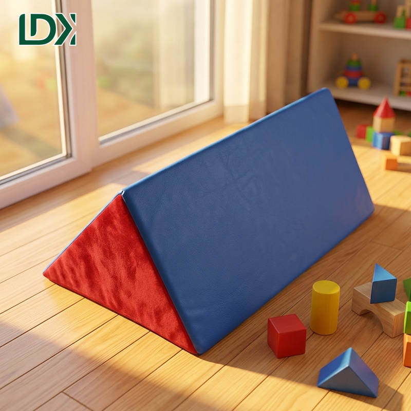 Professional High Density Gymnastics Incline Wedge Foam Mat for Tumbling Training and Cheerleading Practice Wholesale