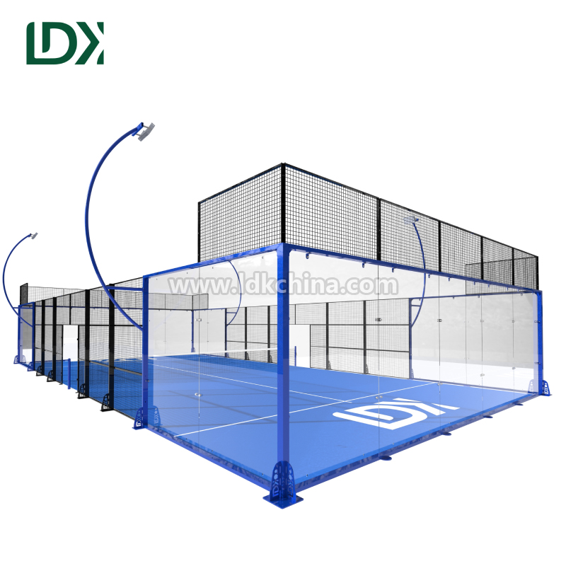 Custom Design Panorama Padel Courts Turnkey Solution For Outdoor Panoramic Padel Court Professional Installation Project Featured Image
