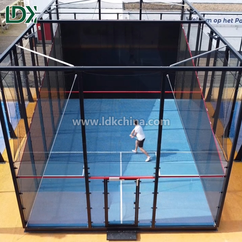 Custom Indoor Squash Court Solutions for Sports Centers Including High Impact Glass Walls and Wooden Flooring Kits