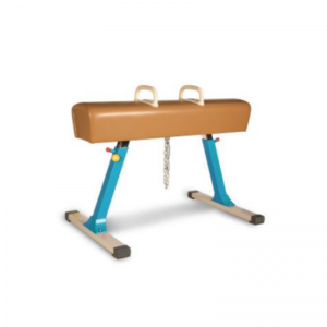 Gymnastics Training Mens Wooden Pommel Horse Gymnastics Equipment