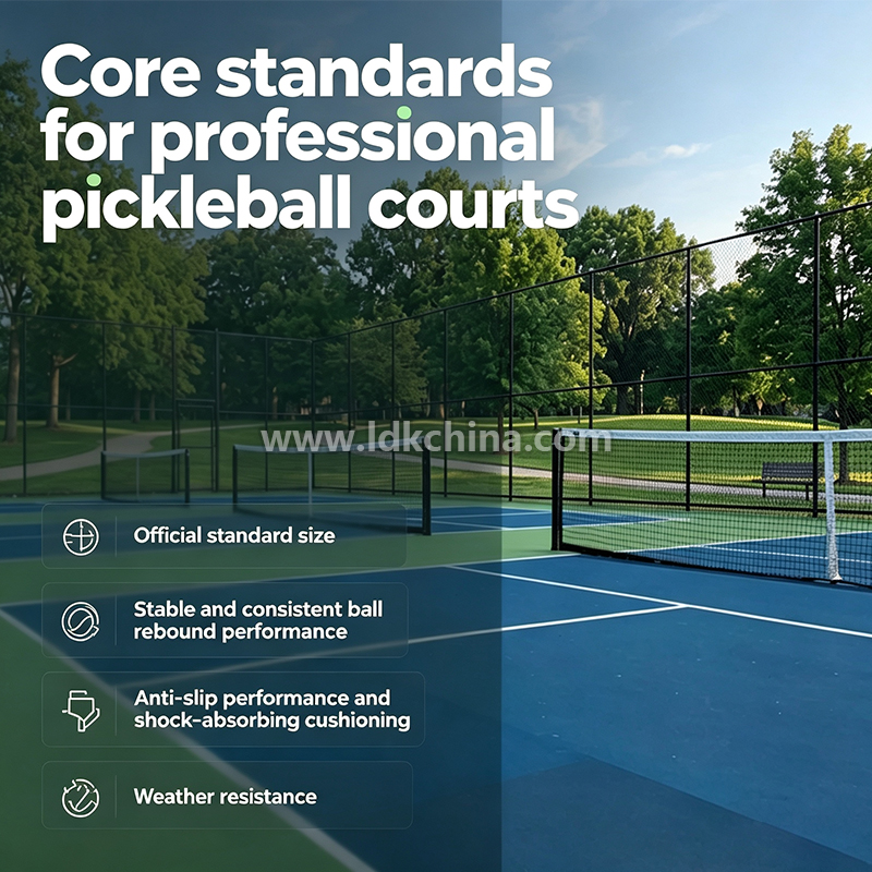 Highly durable pickleball court overall solution | Trustworthy global supplier of commercial and household projects
