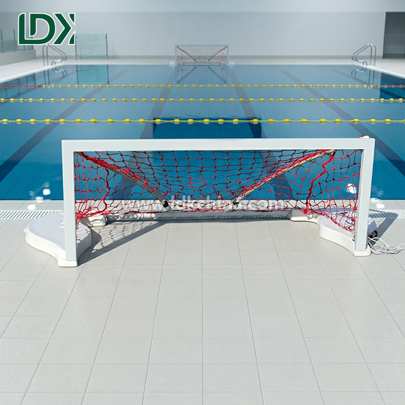 Wholesale Durable Aluminum Floating Water Polo Goals for Professional Competition & Pool Training