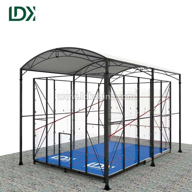 Squash Court Systems: 12mm Tempered Glass Walls & Shock-Absorbing Sports Floors