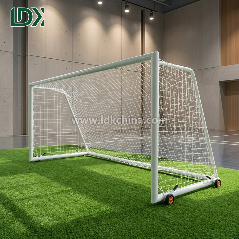 Professional Full Size Football Goal Post for Stadium Training with Heavy Duty Aluminum Frame and Weatherproof Netting