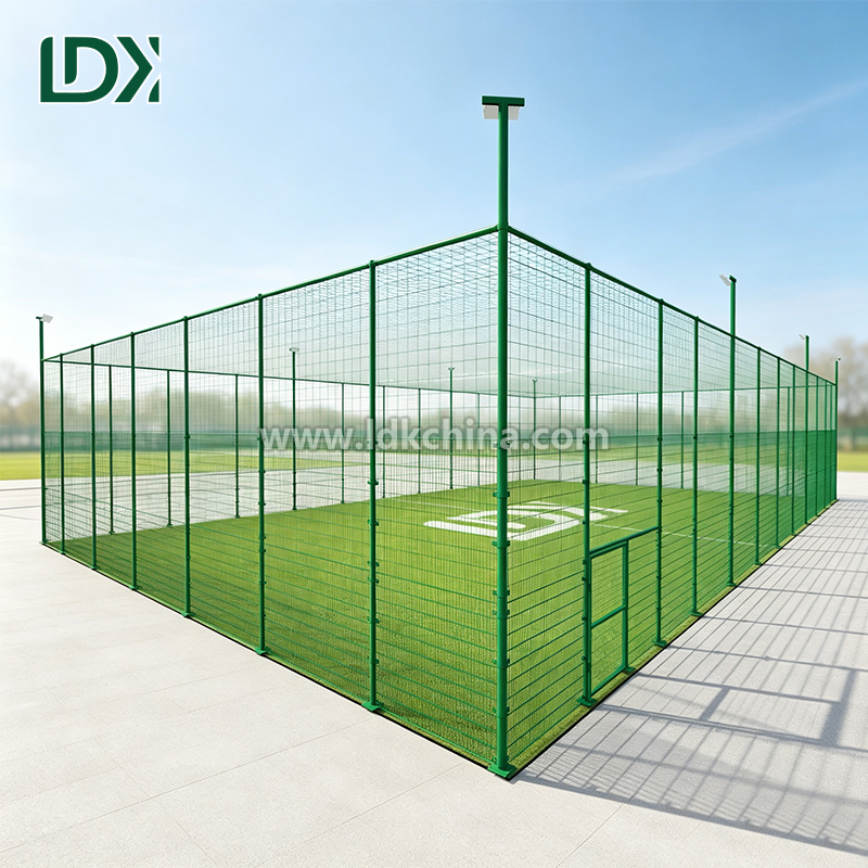 Professional Outdoor Football Cage Galvanized Steel Soccer Enclosure for Sports Club Training and Community Stadiums