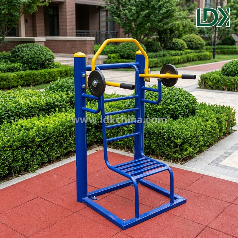 Durable Chest Shoulder Press Machine Outdoor Fitness Equipment with Weather Resistant Steel for Municipal Projects