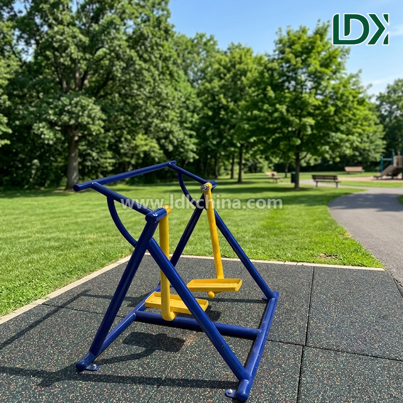 Durable Outdoor Fitness Equipment Single Air Walker Cross Trainer for School Playground and Municipal Projects