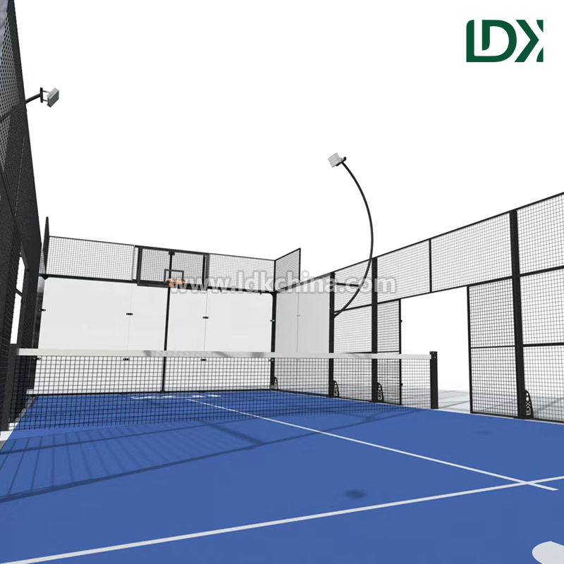 Customized Multipurpose Tennis and Basketball Courts Surfaces for Schools and Community Centers Outdoor Sports Areas