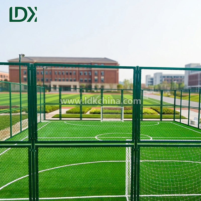 Custom Cage Football Field Portable Mini Soccer Cage Court with Artificial Grass for Commercial Sports Projects