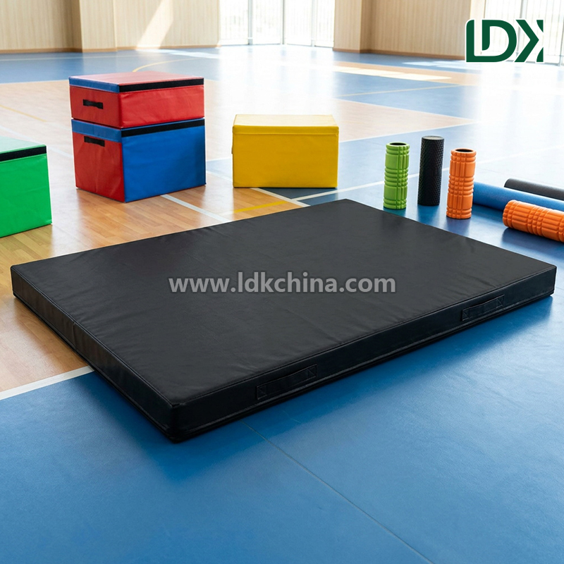High Density Gymnastics Landing Pad Anti Tear Gymnastics Crash Mat Waterproof Foam Landing Pad for Martial Arts