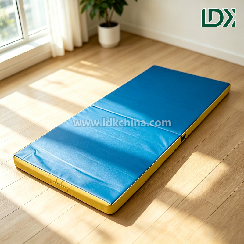 Foldable Gymnastics Mat Customizable Thick Tumbling Panel Mat for Home Workout Cheer Dance Yoga Exercise Training