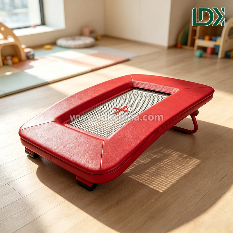 Folding Small Trampoline Portable Mini Fitness Rebounder Compact Home Exercise Equipment Easy Storage Adults Kids