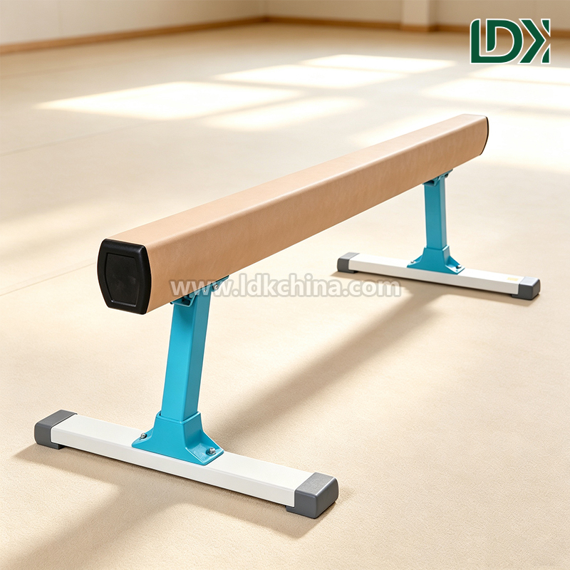 Heavy Duty Adjustable Gymnastics Balance Beam Competition Grade Regulation Length for School Gym Floor Training Featured Image