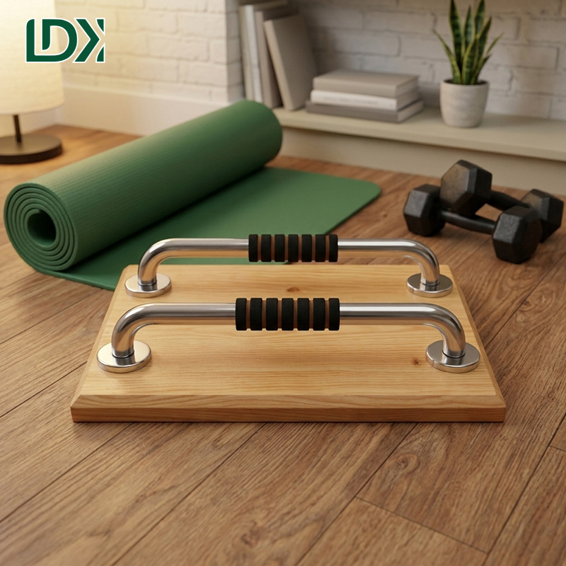 Portable Lightweight Parallel Bars Handstand Push Up Bars with Anti-slip Base for Travel Fitness Gym