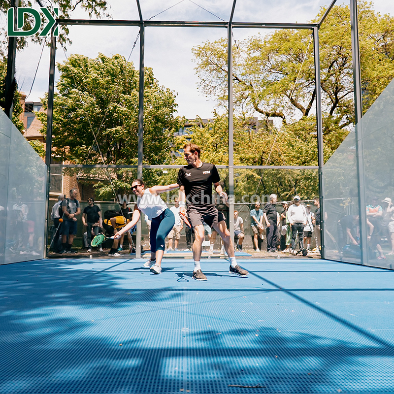 Custom Indoor Squash Court Solutions for Sports Centers Including High Impact Glass Walls and Wooden Flooring Kits