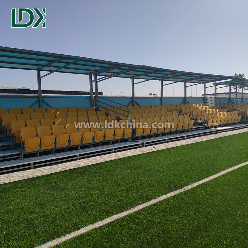 Heavy Duty Portable Football Field Grandstand for Relocatable Spectator Seating Solutions in Multi Purpose Sports Parks
