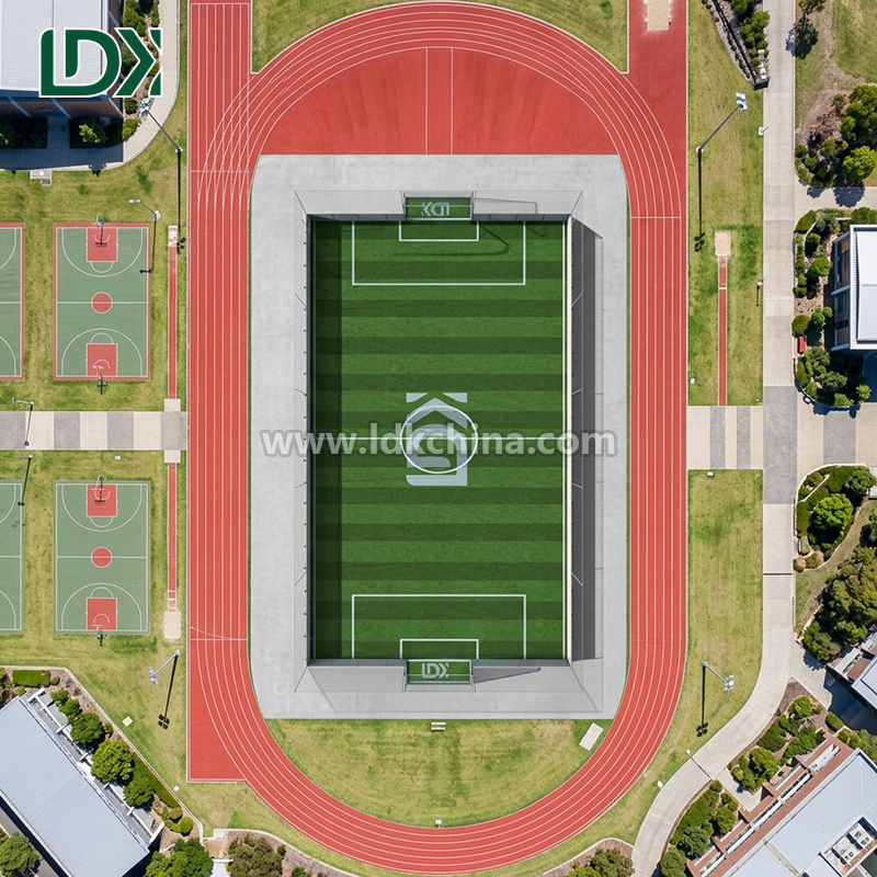 High Quality Modular Removable Football Cage for Professional Training Portable Soccer Court with Safety Net Fencing