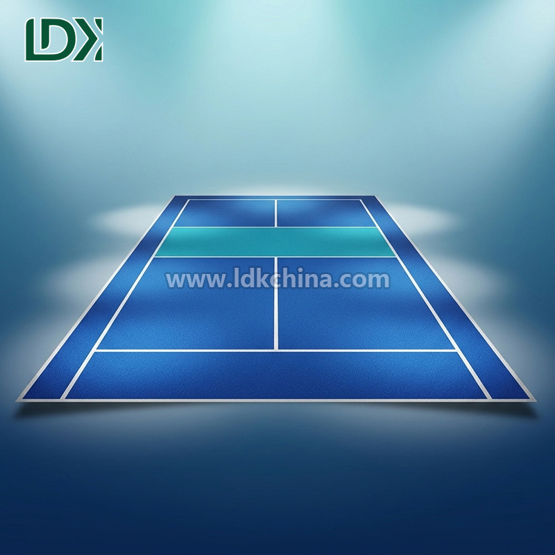 Weatherproof Pickleball Court Surface Anti-Slip Sports Flooring for Professional Clubs and Outdoor Stadiums Featured Image