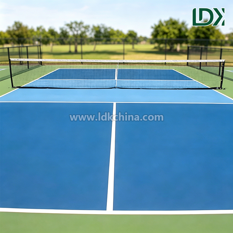 Weather-resistant Pickleball Posts for Outdoor Use with Heavy-duty Steel Construction and Custom Net System