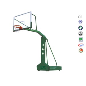 New Fashion Design for Indoor Basketball Ring -
 Lifetime Outdoor Glass Backboard Basketball Hoop For Youth – LDK