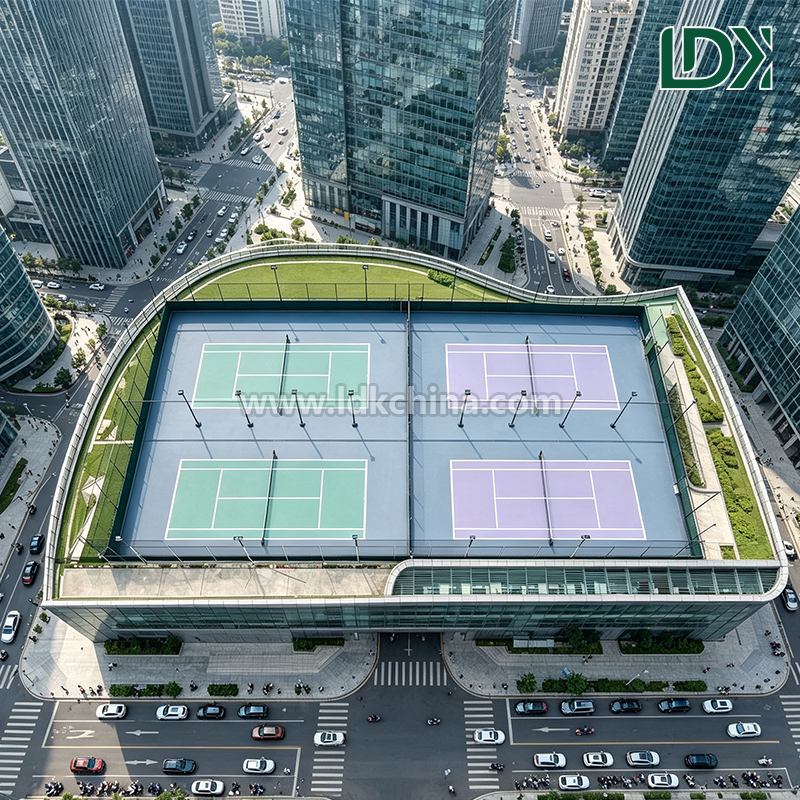 Electric Retractable Roof for Pickleball Courts – Motorized Opening System for All Weather Outdoor Pickleball Play Year Round Operation