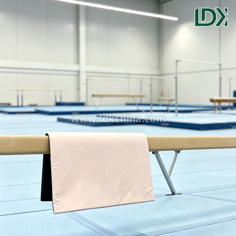LDK Balance Beam Pad PU Coated Gymnastics Beam Mat Anti Slip Safety Padding For Training Clubs and Gyms