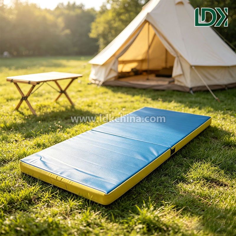 Foldable Gymnastics Mat Customizable Thick Tumbling Panel Mat for Home Workout Cheer Dance Yoga Exercise Training