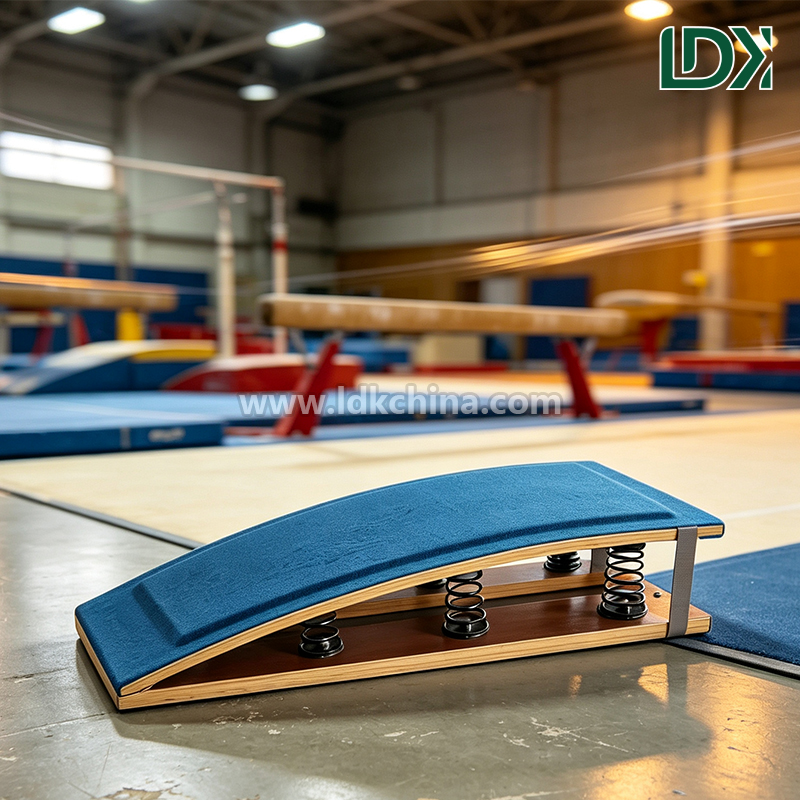 Professional Gymnastics Spring Board Safe Anti Slip Surface for School Gym Training and Competition