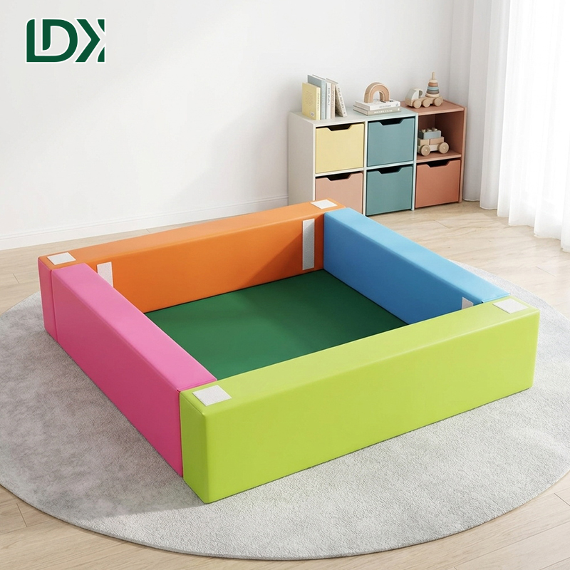 Premium Soft Gymnastics Square Pool Foam Pit for Gymnasts Training Durable Safety Landing Area Custom Color Factory
