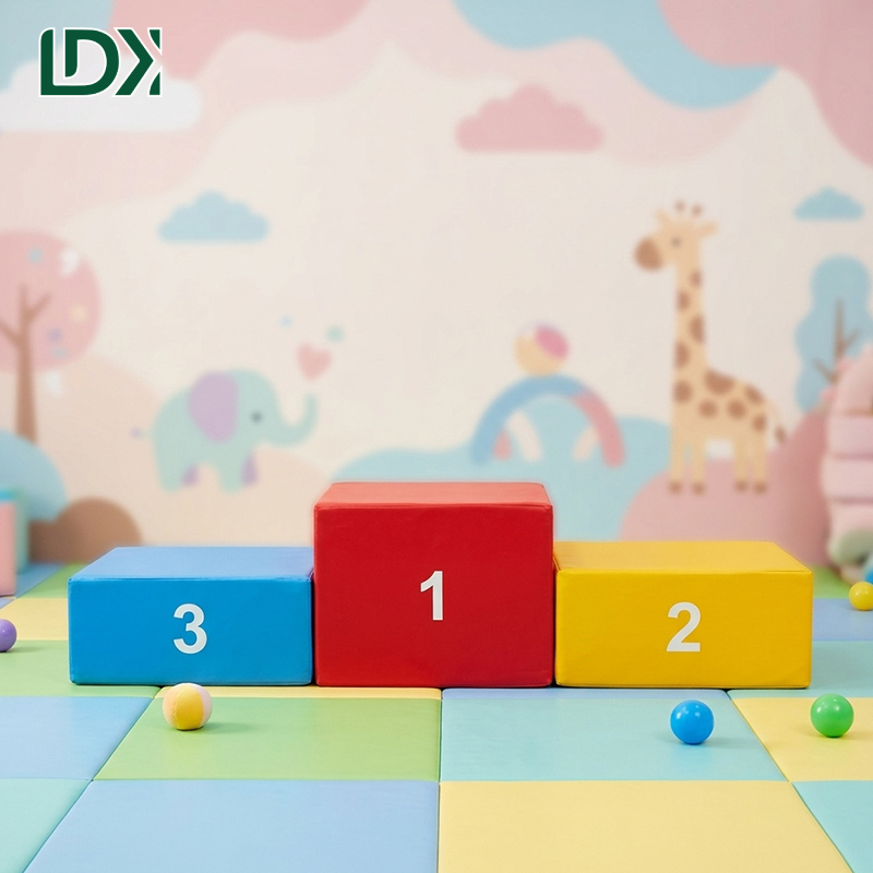 Bulk Order Children Gymnastics Podium High Density Foam Blocks for School Gymnasium Equipment and Sport Centers