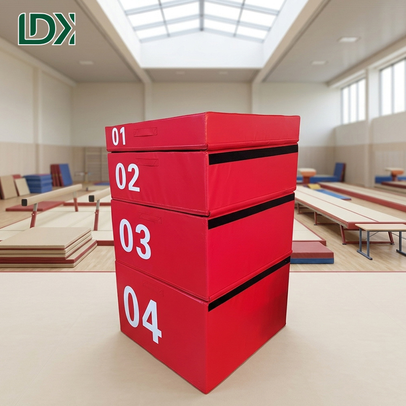 Factory Direct Commercial Plyometrics Box High Density Soft Foam Jump Box for Gym Training